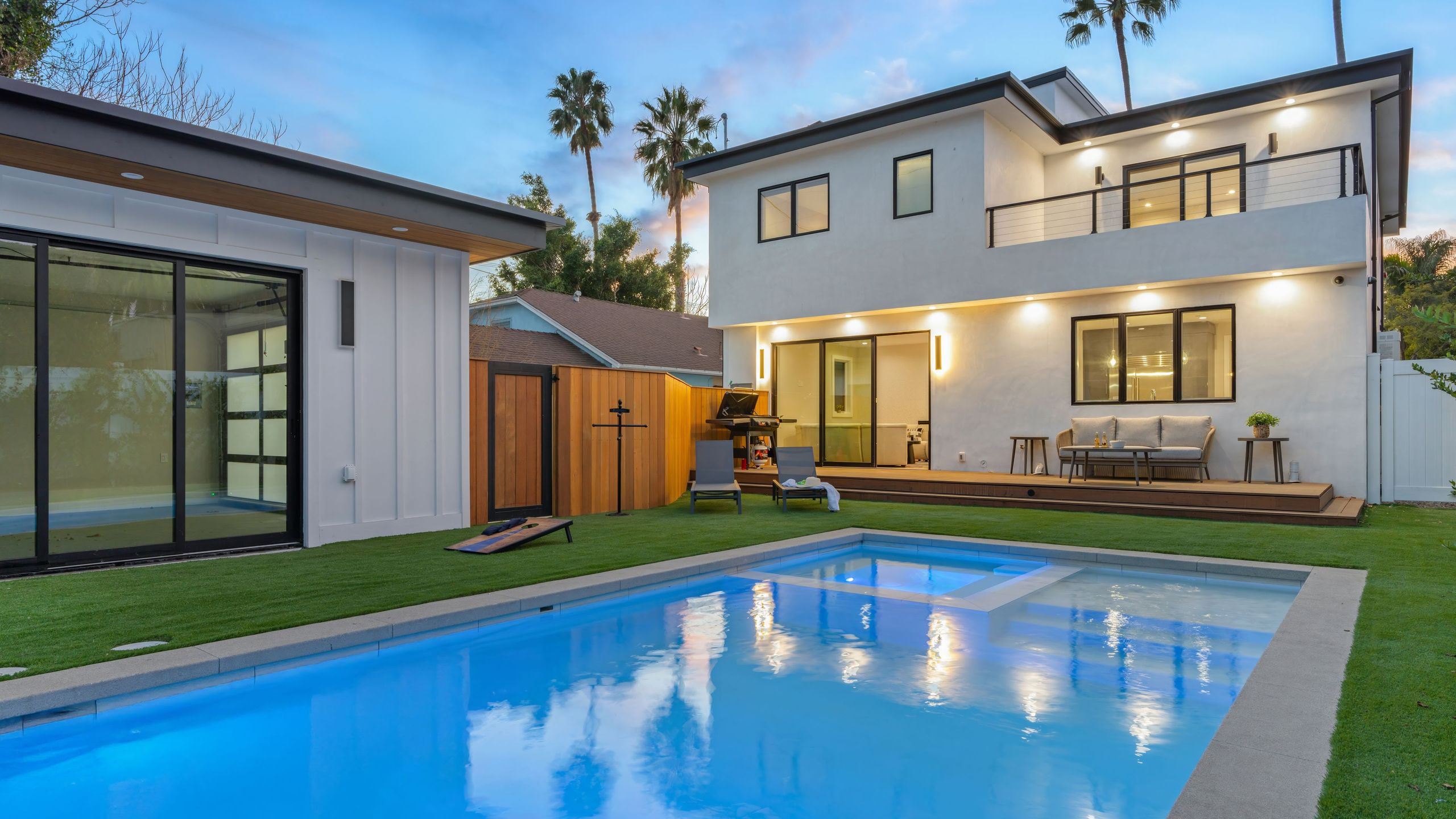 Luxurious Pool And Hot Tub Oasis - Stunning Modern Retreat - Los Ángeles, CA