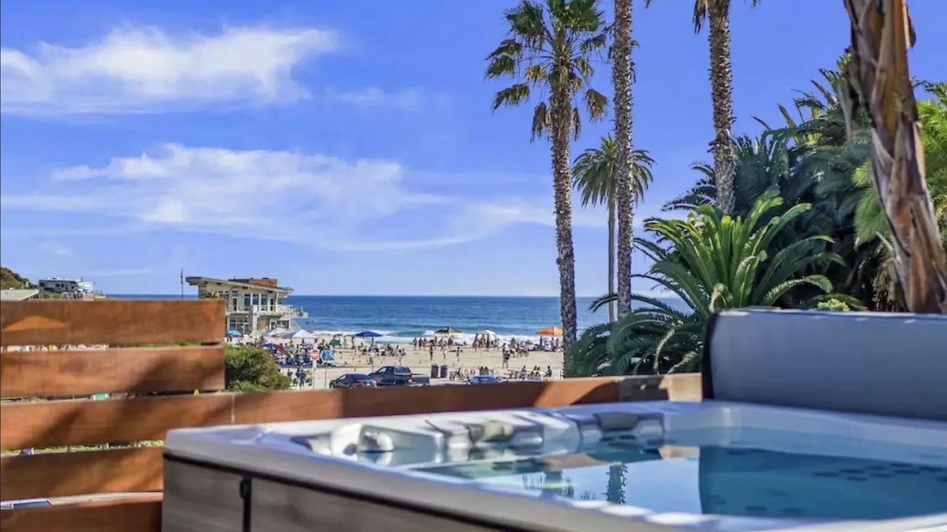 Steps to Beach+Shops, Oceanview, Hot Tub+Firepit | Moonlight Modern