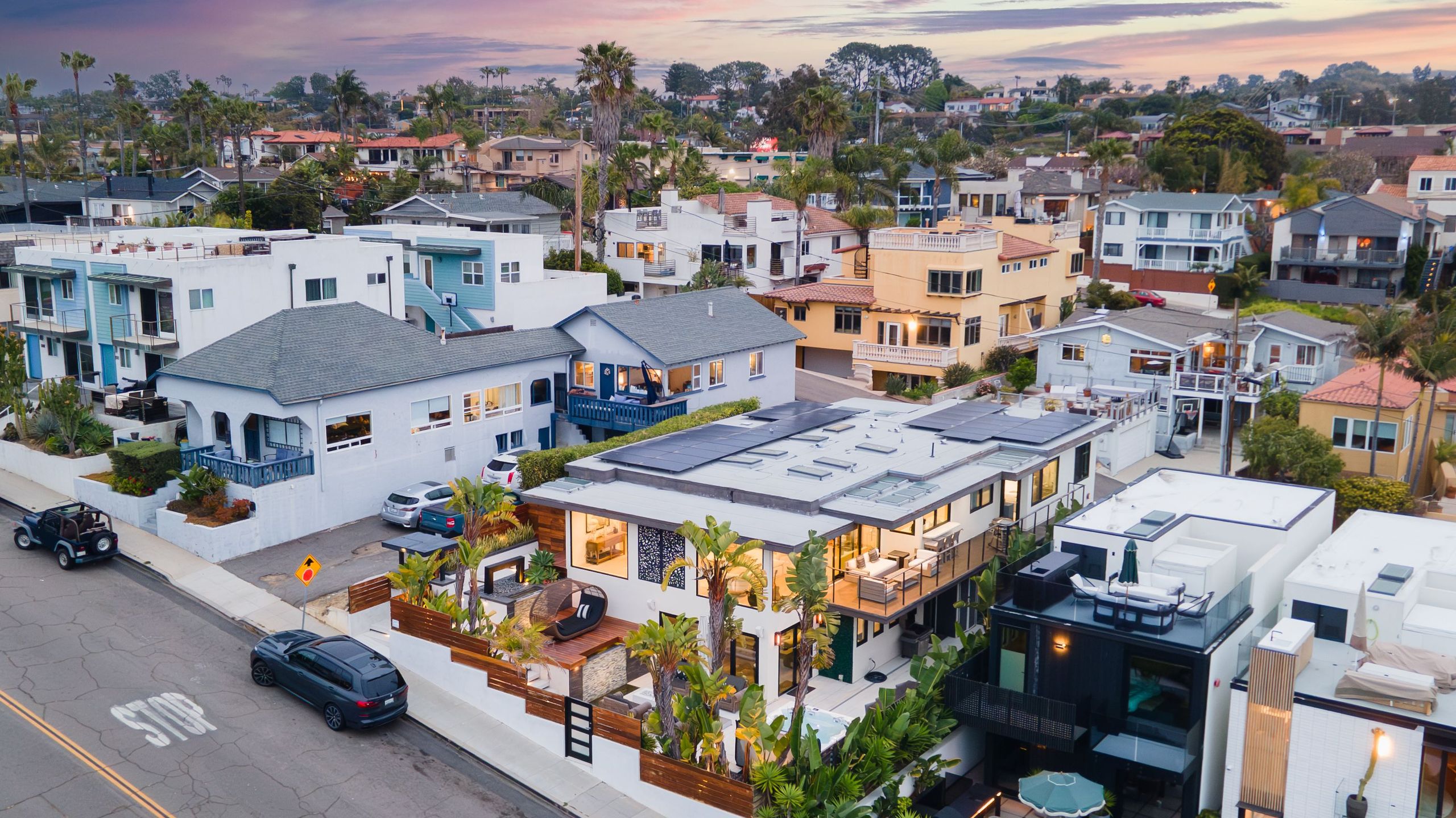 Steps to Beach+Shops, Oceanview, Hot Tub+Firepit | Moonlight Modern | Photo 48