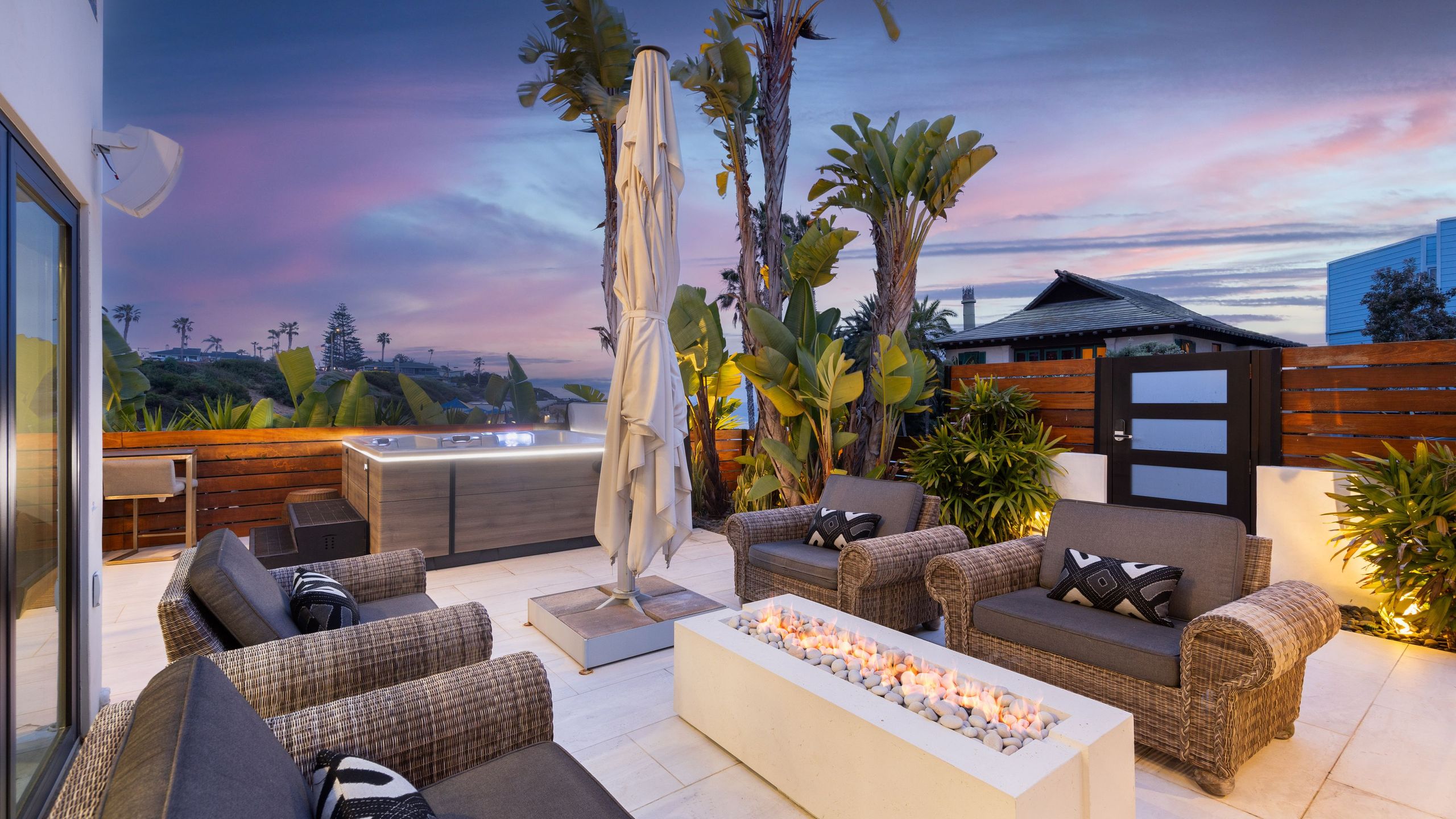 Steps to Beach+Shops, Oceanview, Hot Tub+Firepit | Moonlight Modern | Photo 6