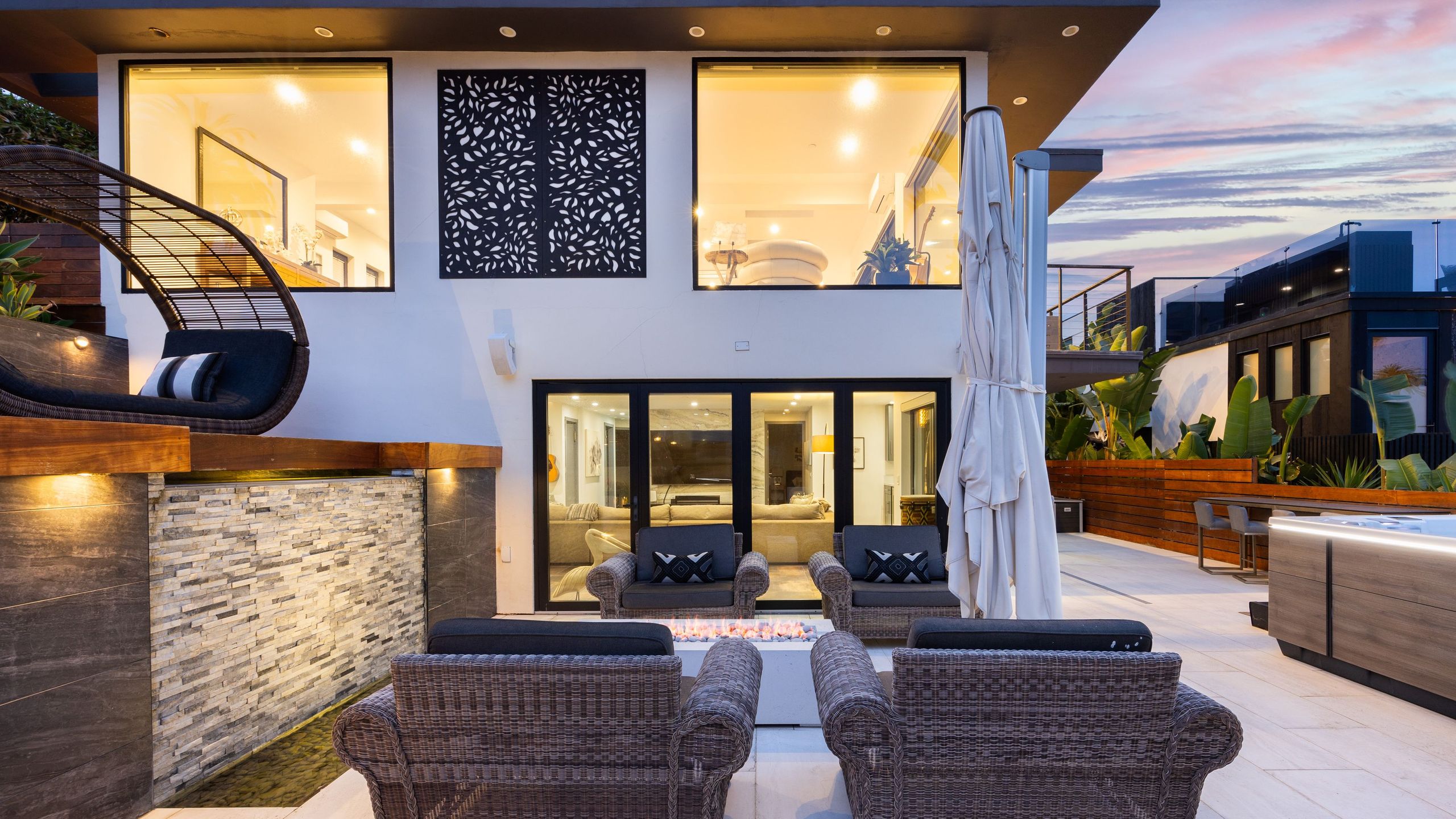 Steps to Beach+Shops, Oceanview, Hot Tub+Firepit | Moonlight Modern | Photo 43