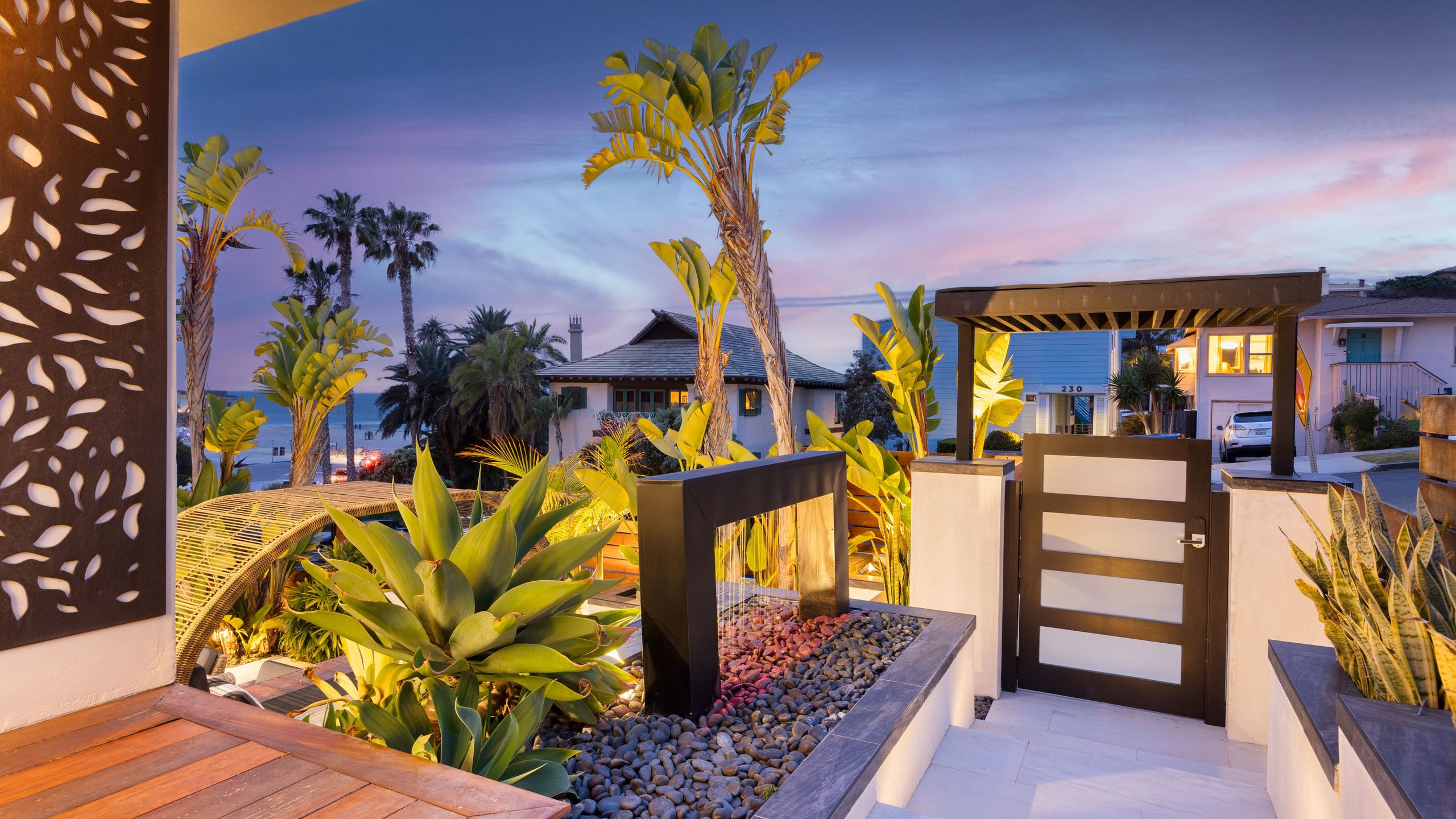 Steps to Beach+Shops, Oceanview, Hot Tub+Firepit | Moonlight Modern | Photo 46