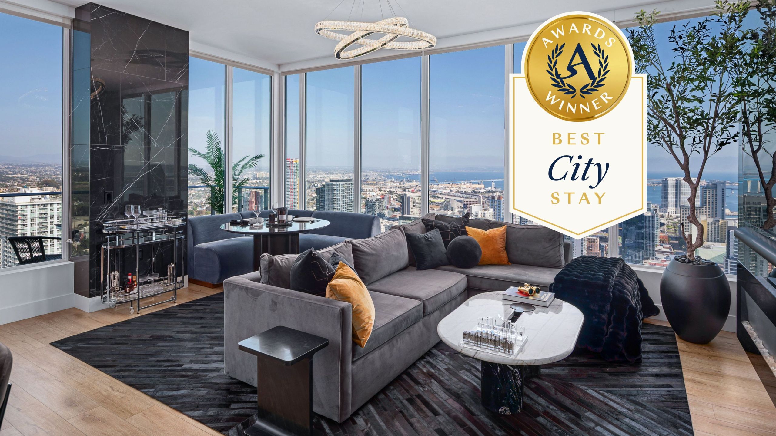 41st Floor! 2bdr W/ Luxury Amenities & Balcony | Skylux Penthouse By Avantstay - Coronado, CA