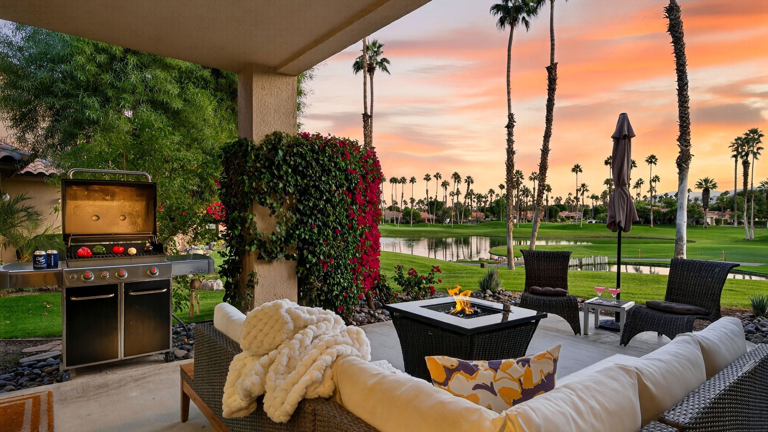 Palm Desert Fairway Condo With Firepit, Grill & Views | Fairway Vista By Avantstay - Palm Desert, CA