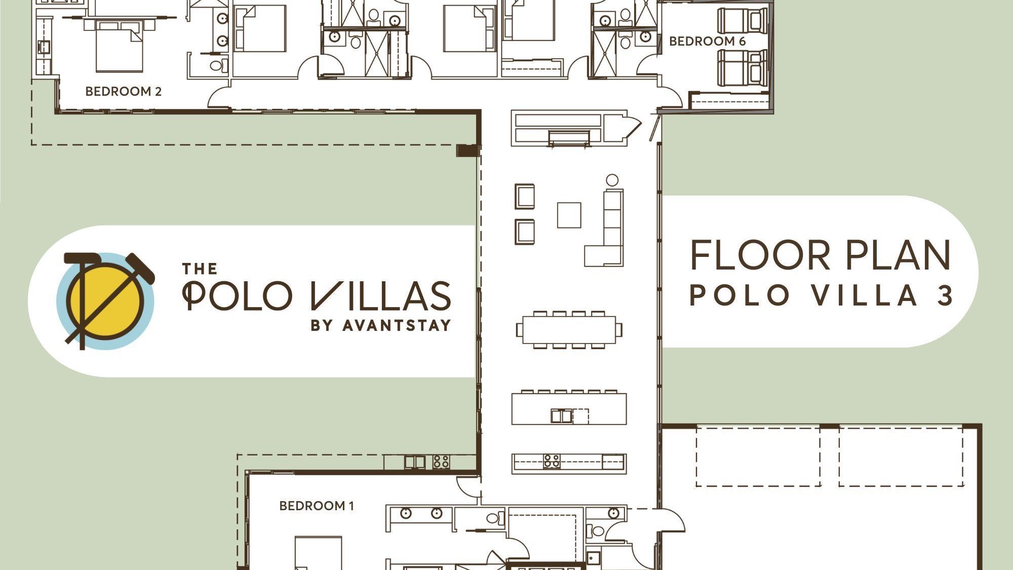 Polo Villa 3 | Features Expansive Putting Green, Pool, Spa & Outdoor Firepit | 6 bedrooms. | Photo 53