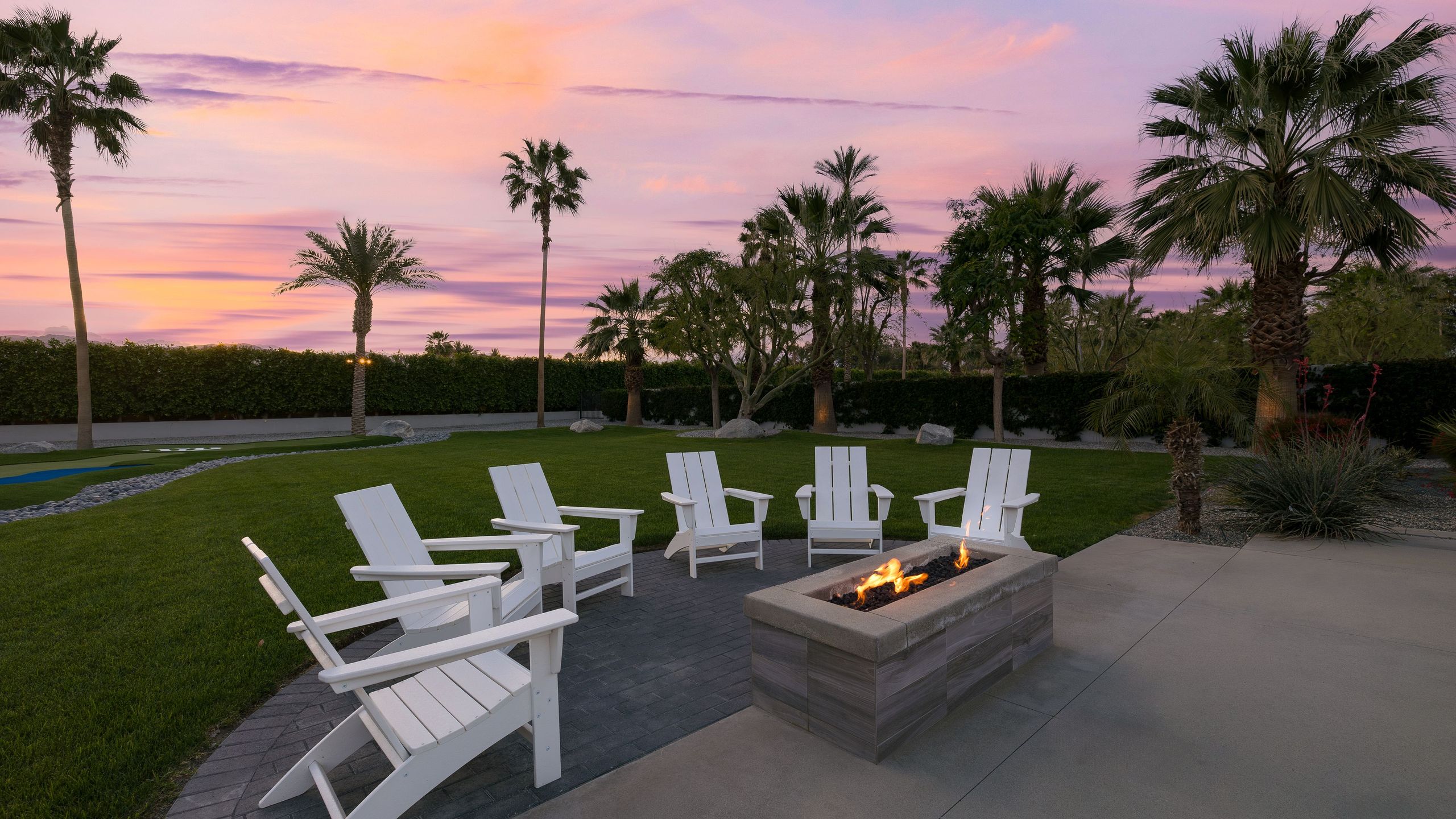 Polo Villa 3 | Features Expansive Putting Green, Pool, Spa & Outdoor Firepit | 6 bedrooms. | Photo 42