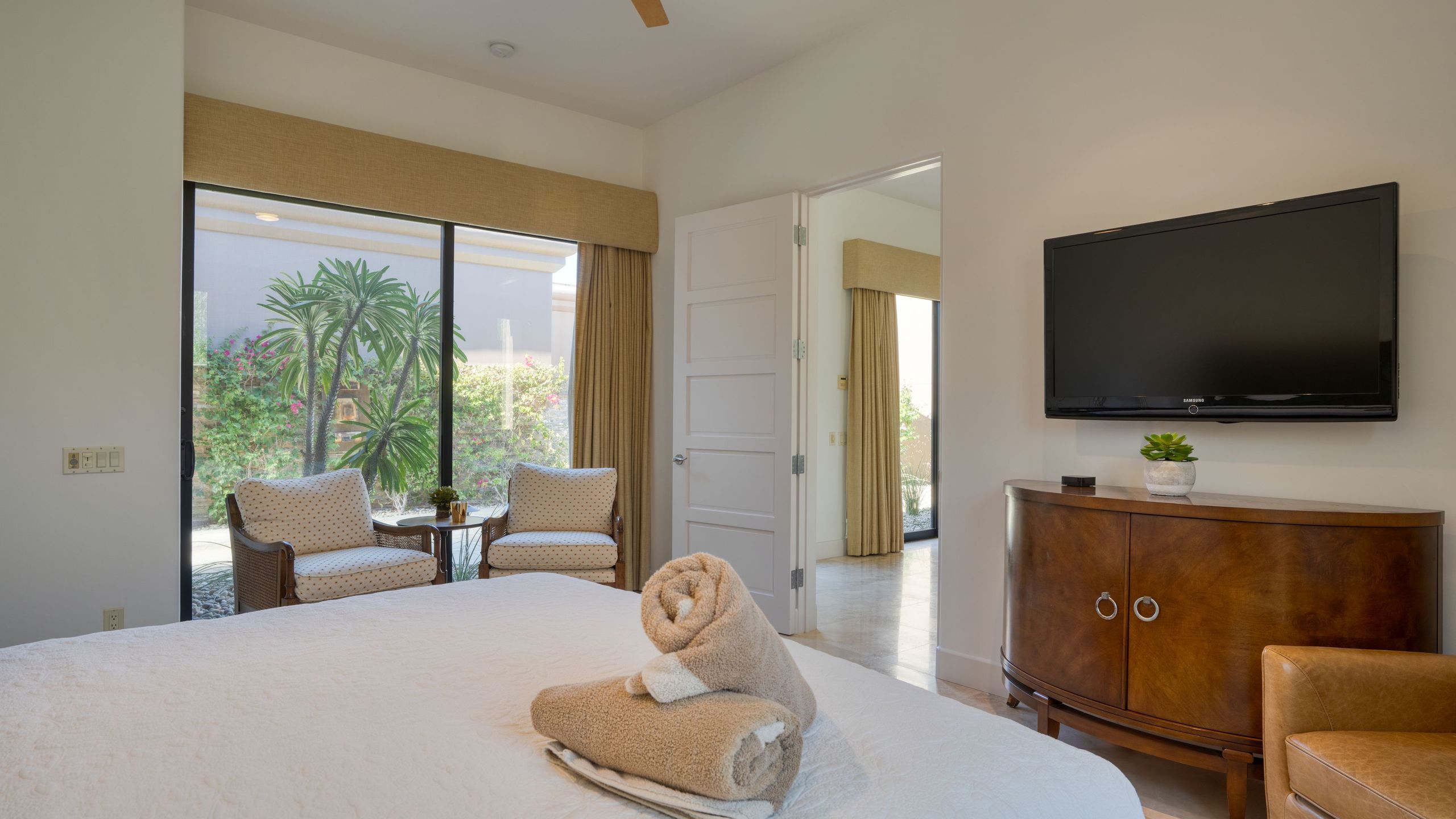 Elegant Palm Desert Escape w/ Pool, Casita & Outdoor Lounge | The Giraffe View House at The Reserve | Photo 36