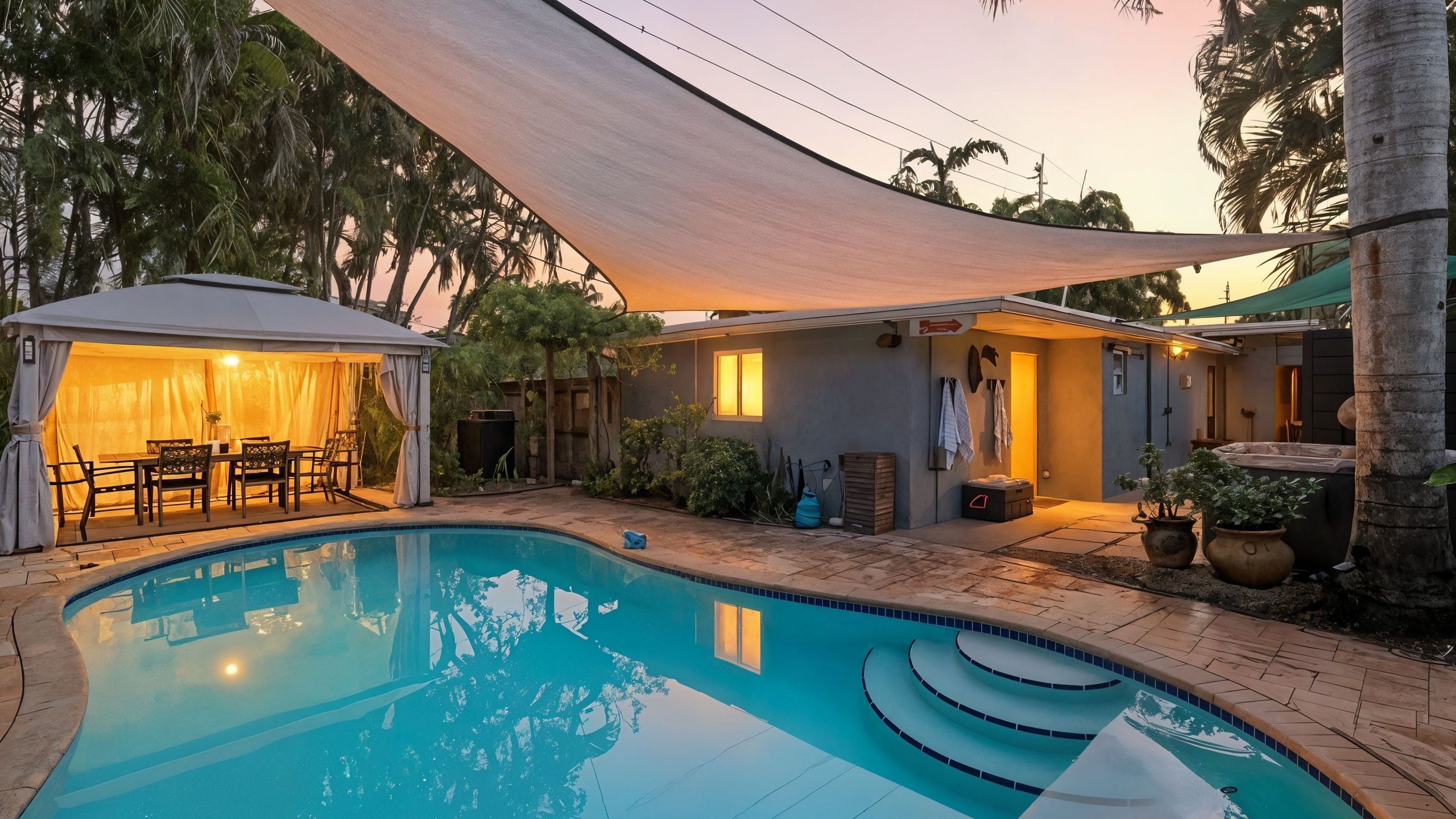 Tropical Oasis With Pool And Hot Tub - Charming Paradise Retreat - Fort Lauderdale, FL