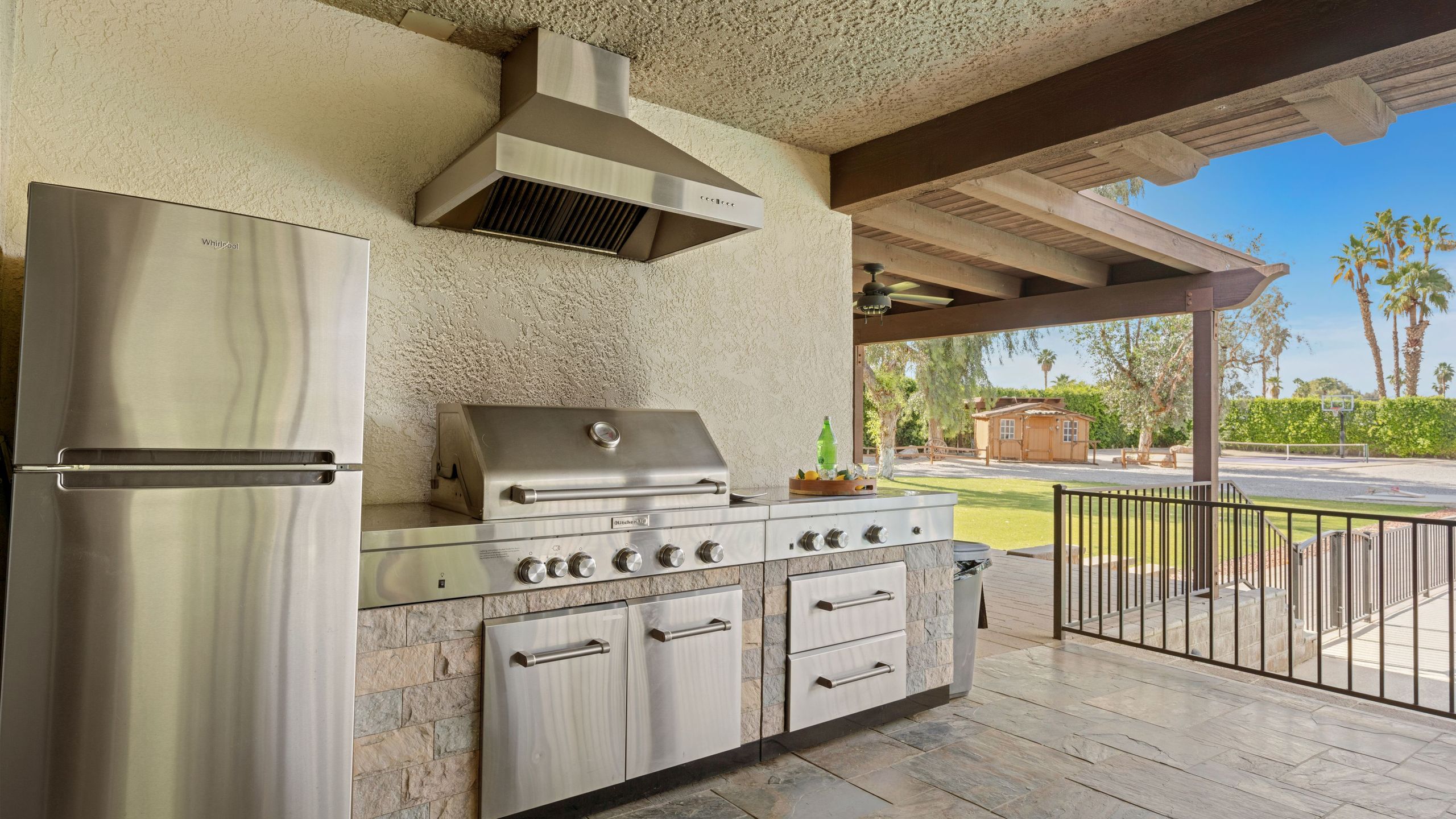 Pool, Sports Court, Game Garage, & Fire Pit | Olivano Ranch | Photo 32