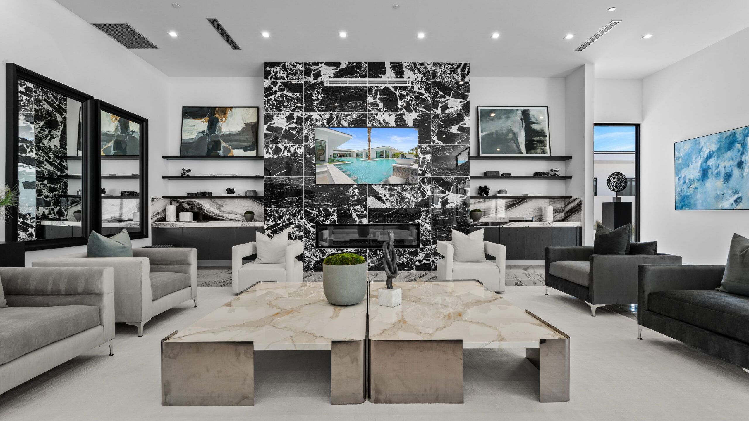 Sleeps 20 | Pool, Hot Tub, & Pickleball Stay in Indio | Bravo Villa #9 | Photo 10