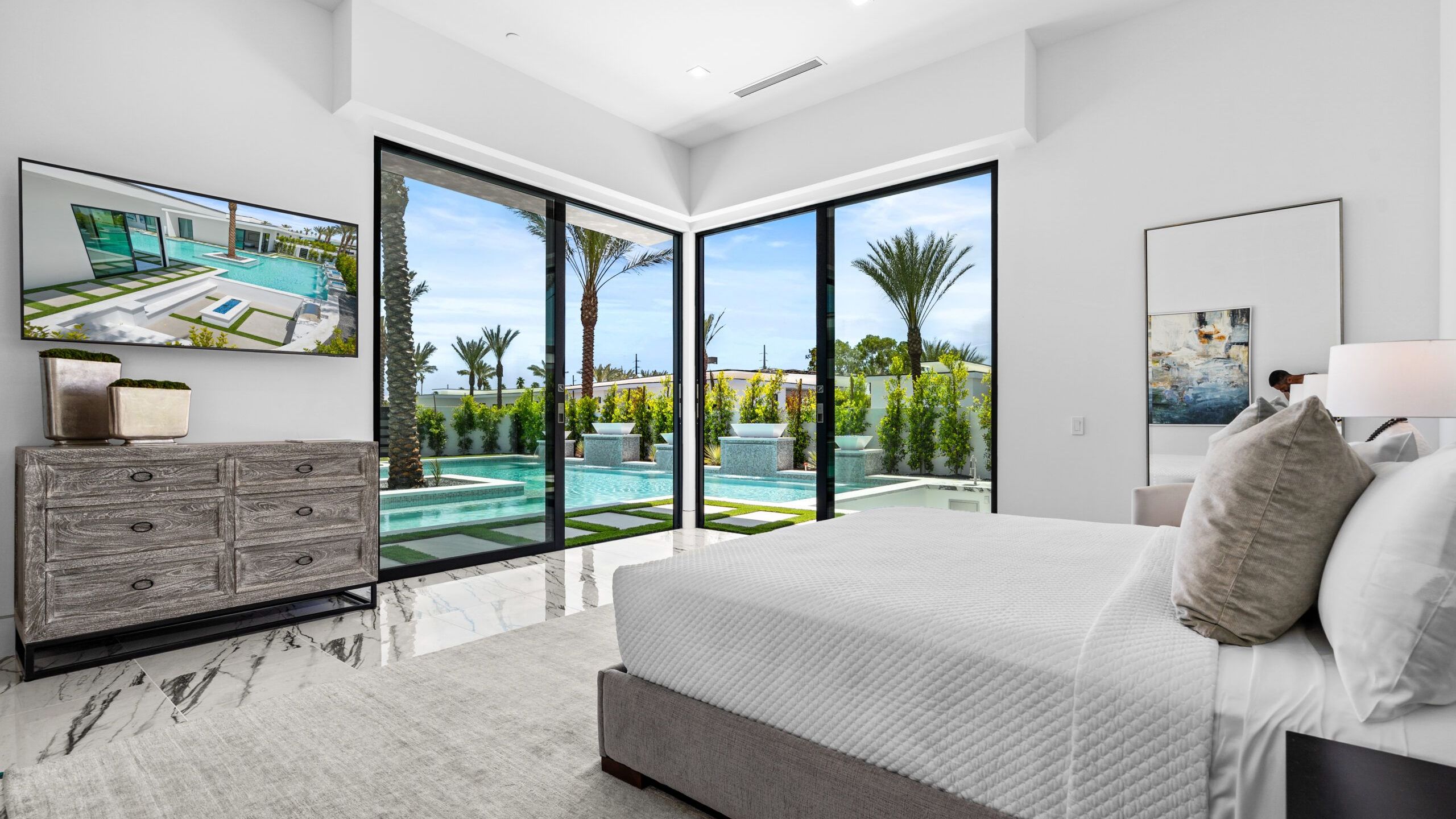 Sleeps 20 | Pool, Hot Tub, & Pickleball Stay in Indio | Bravo Villa #9 | Photo 9