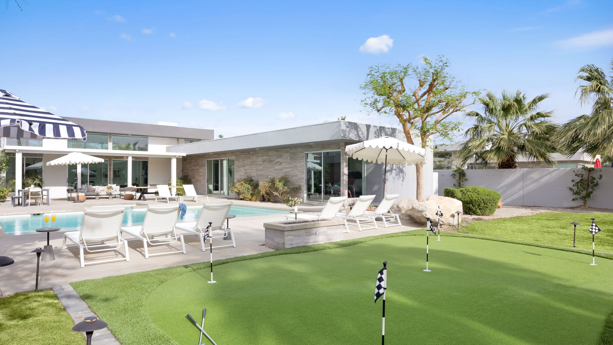 Sleeps 28 | Putting Green, Pool, Near Coachella | Polo Villas Oasis