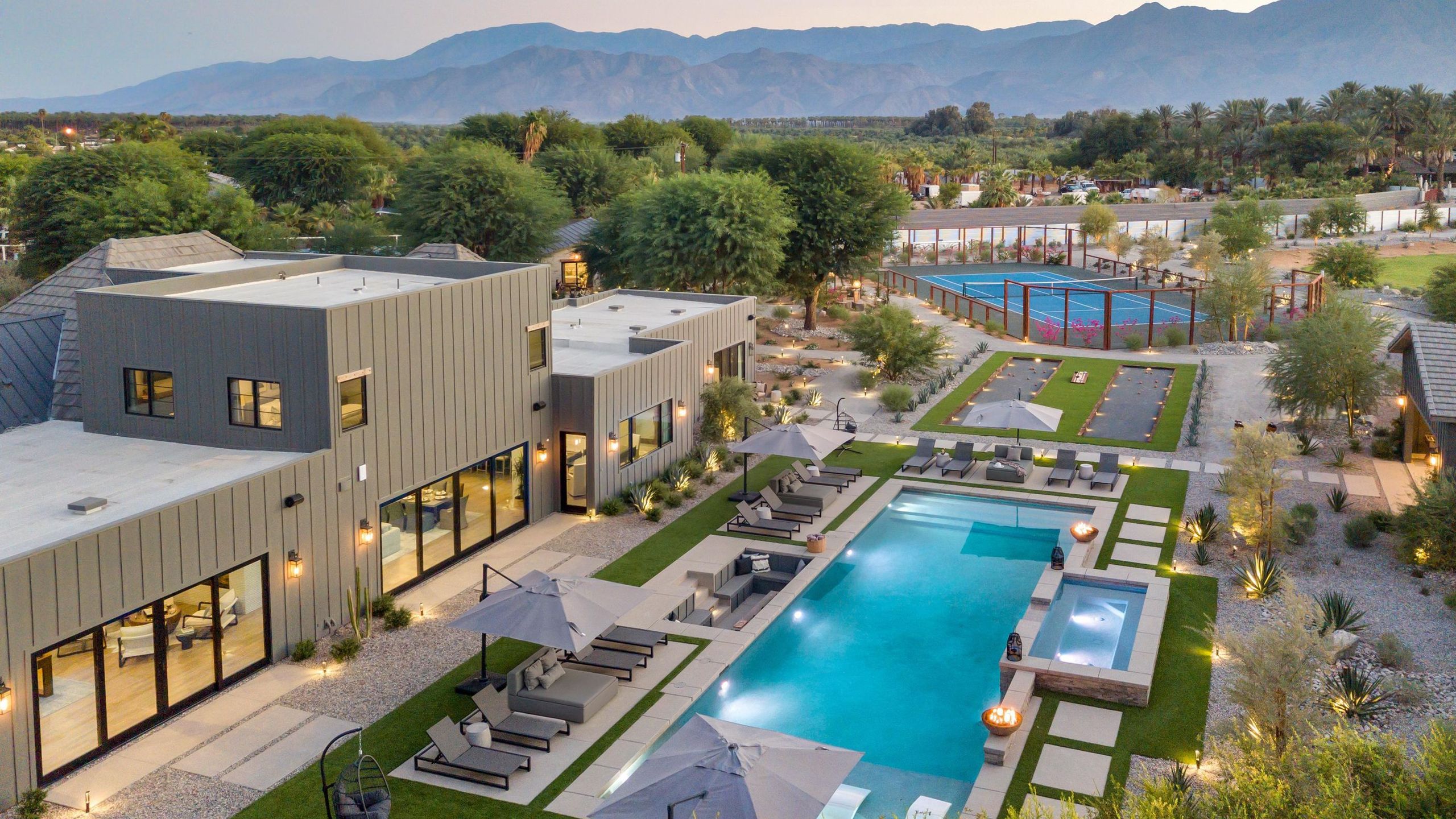 8BDR Villa | Tennis/Pickleball, Golf Green, Pool House, Gym, Bar | Mesquite38 | Photo 71