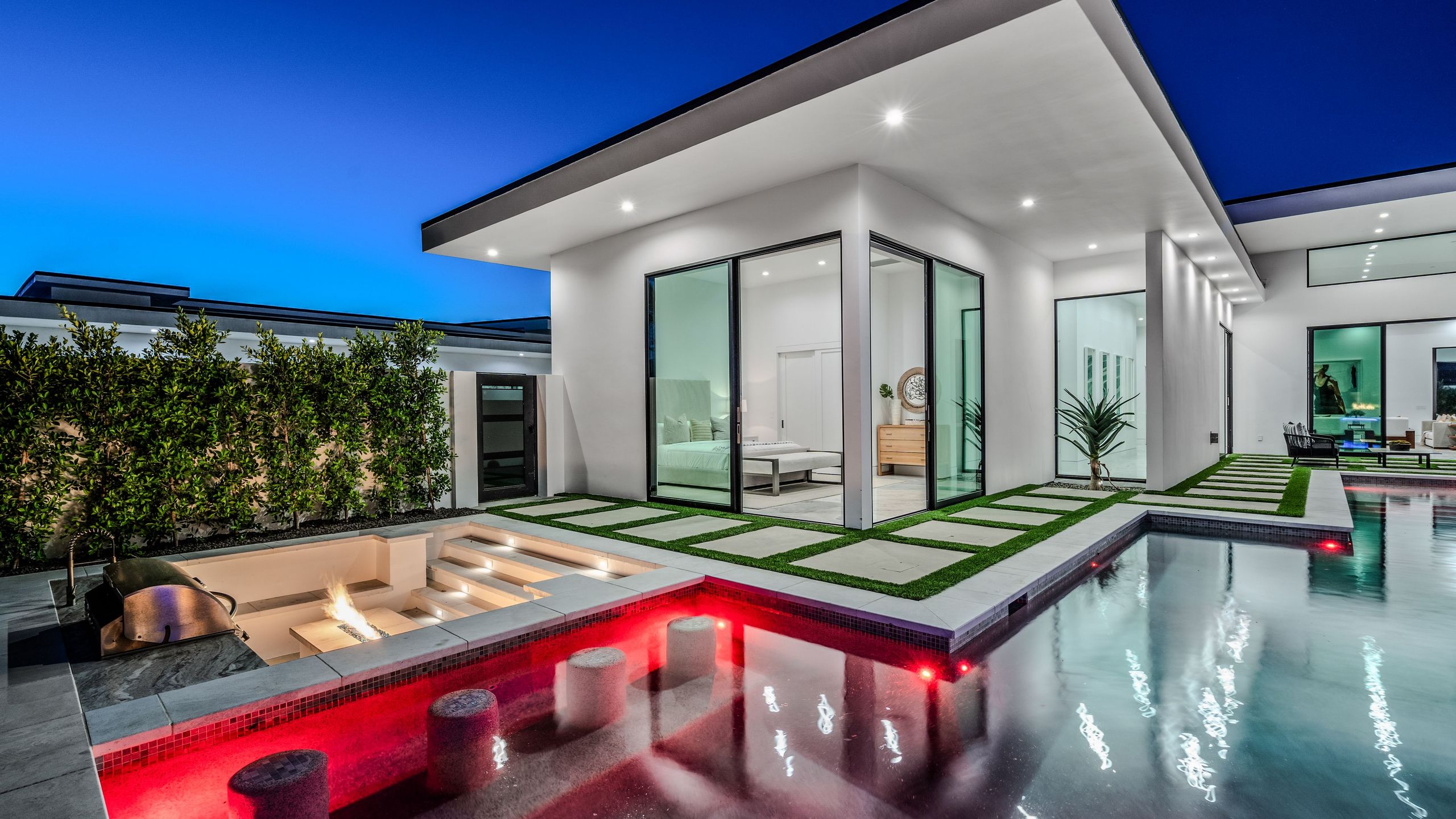 Sleeps 54 | 3 Luxury Villas w/ Pool + Spa, Pickleball | Bravo | Photo 66