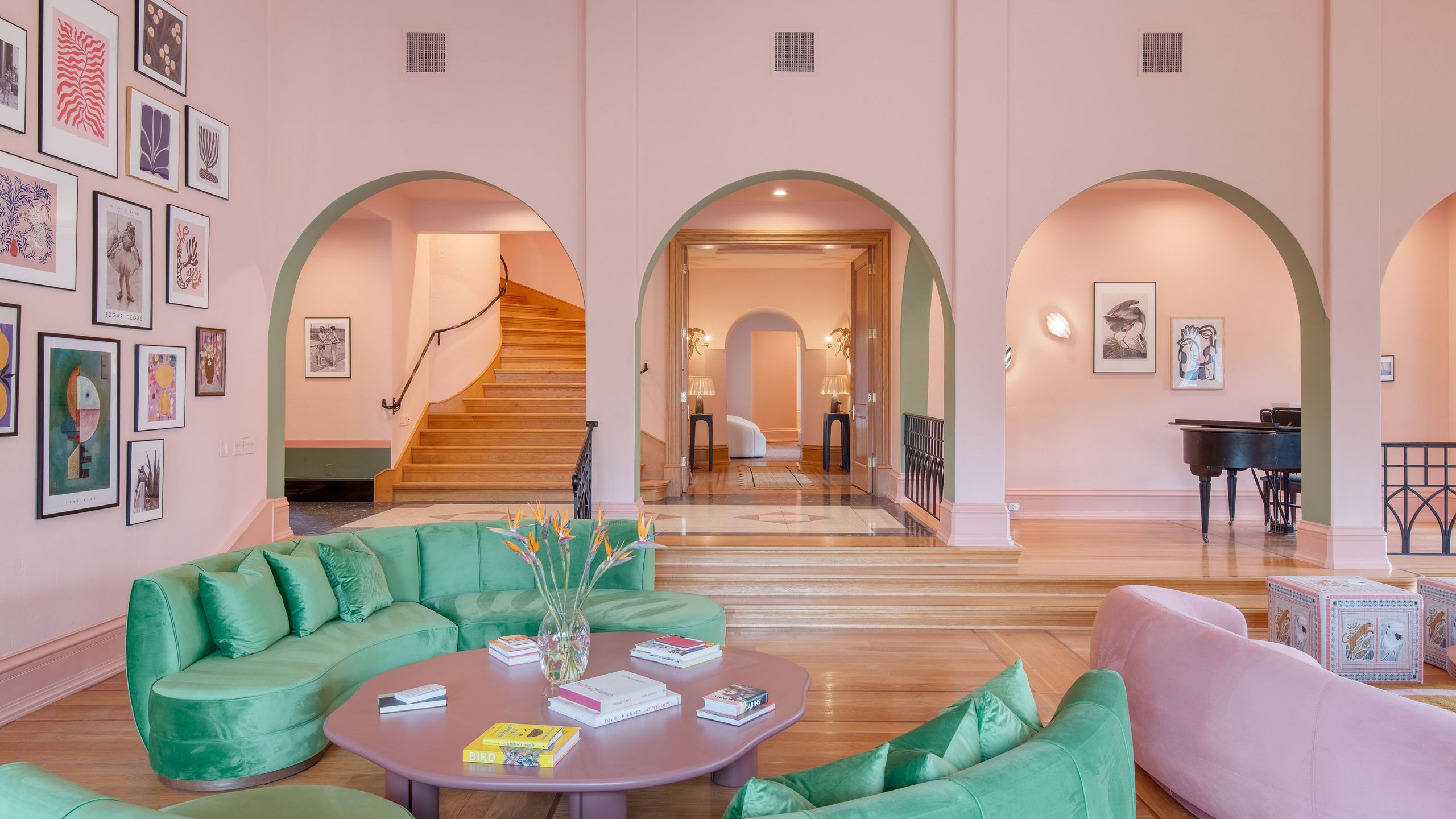 The Pond Estate | Maximalist Designer Compound w/ 2 Casitas, Indoor + Outdoor Pools, Tennis Court, & Gorgeous Mountain Views | 12k sqft | Photo 16