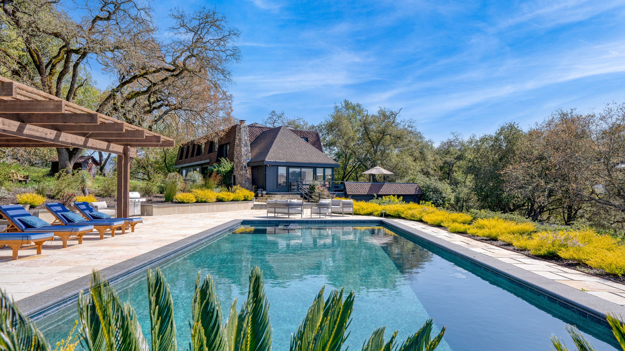Stunning Private Pool And Valley Views - Luxurious Wine Country Escape - Santa Rosa, CA