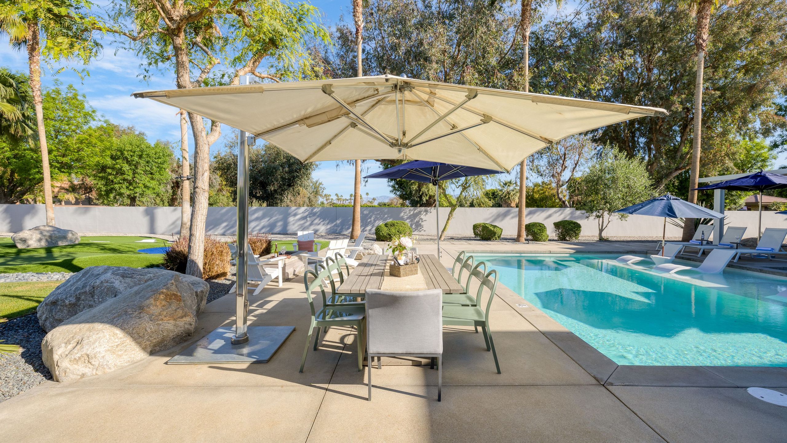 Sleeps 28, Putting Green, Bocce Ball, Near Coachella | Polo Villas Sol | Photo 65
