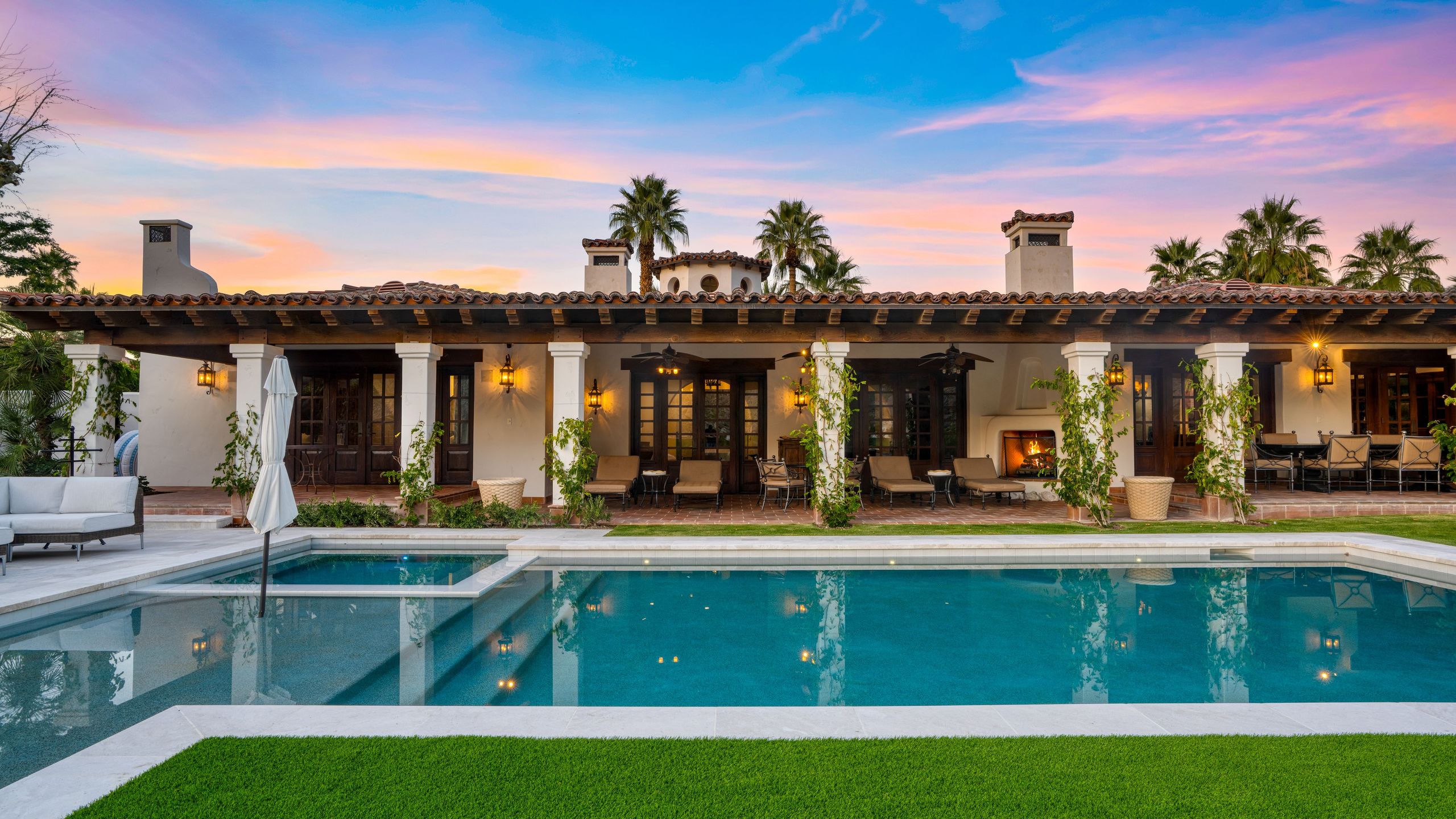 Spanish Hacienda w/ Pool, Spa, Game Room + Golf & Mtn Views | Casa de la Roca | Photo 62