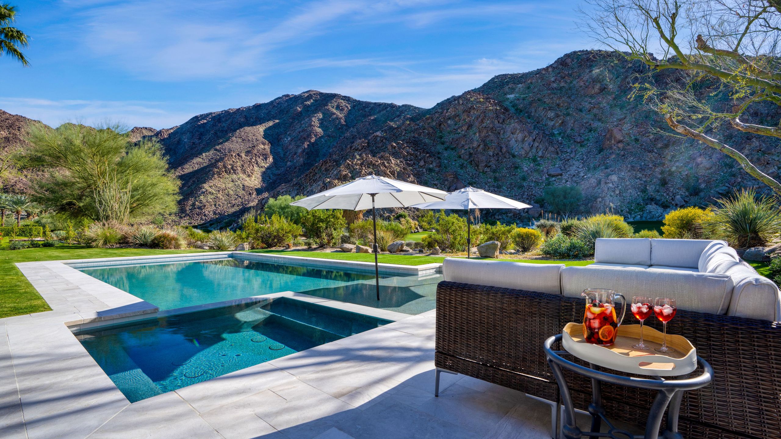 Spanish Hacienda w/ Pool, Spa, Game Room + Golf & Mtn Views | Casa de la Roca