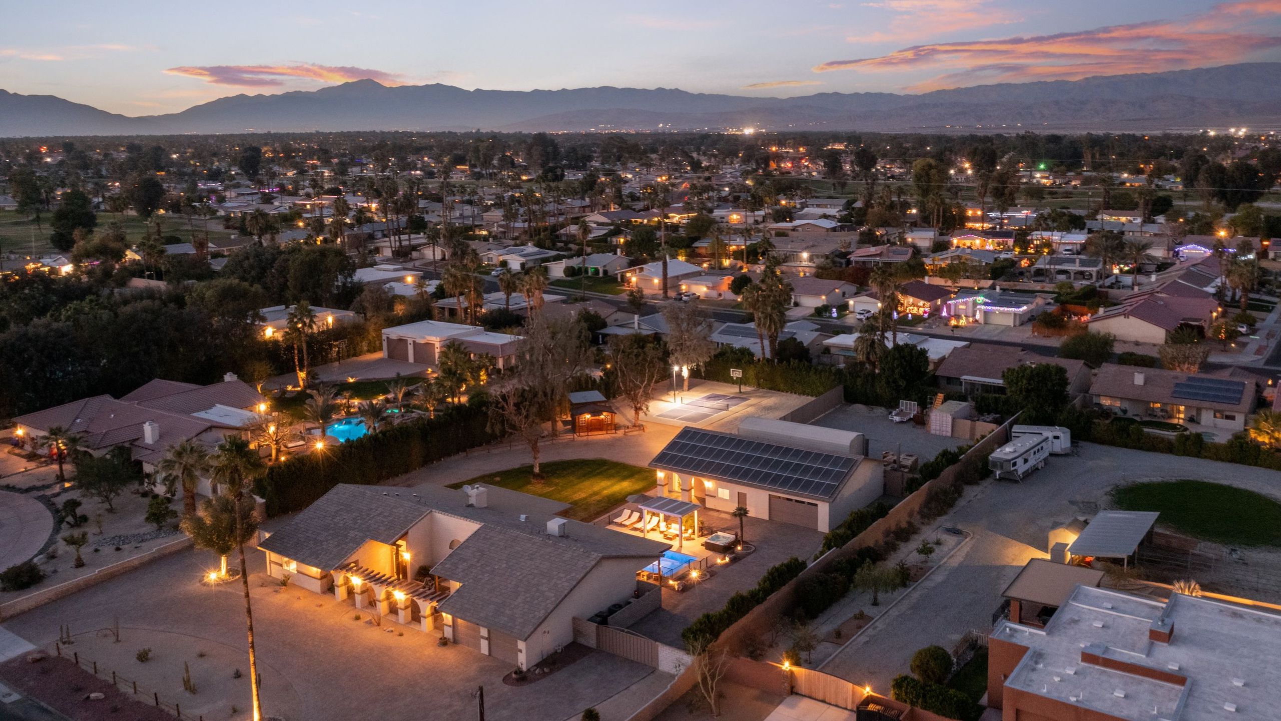 Pool, Sports Court, Game Garage, & Fire Pit | Olivano Ranch | Photo 48