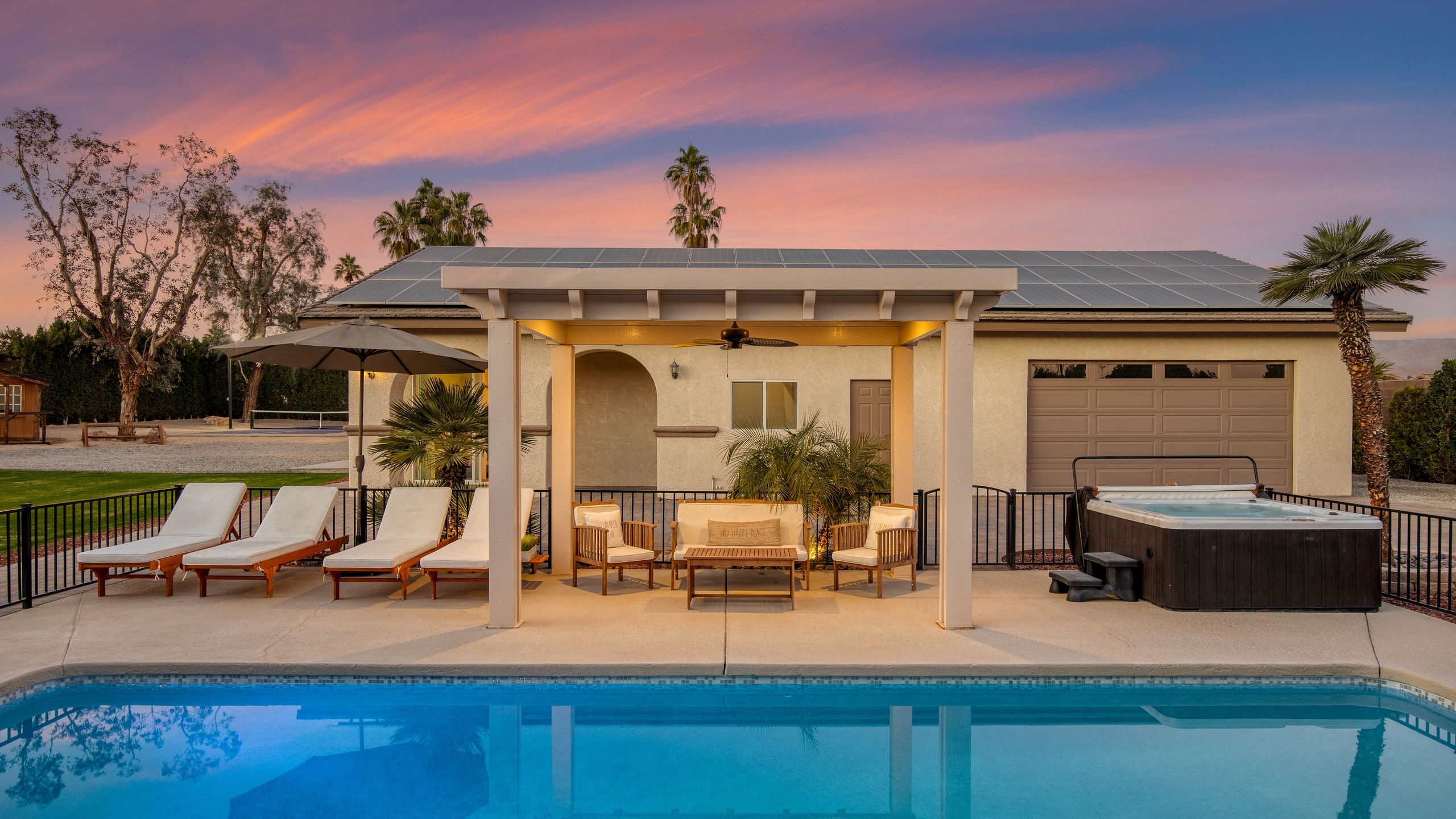 Pool, Sports Court, Game Garage, & Fire Pit | Olivano Ranch | Photo 37