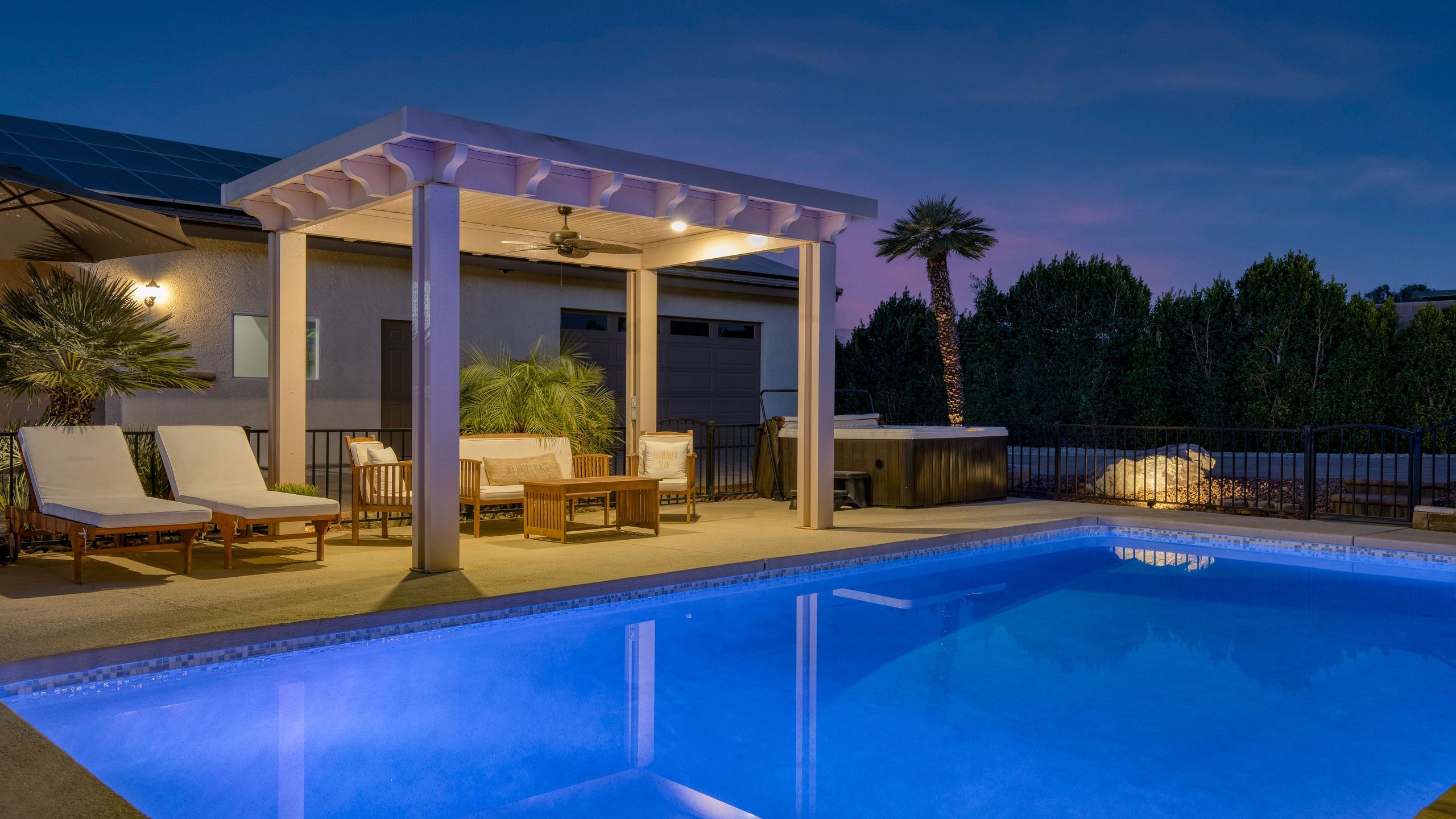 Pool, Sports Court, Game Garage, & Fire Pit | Olivano Ranch | Photo 38