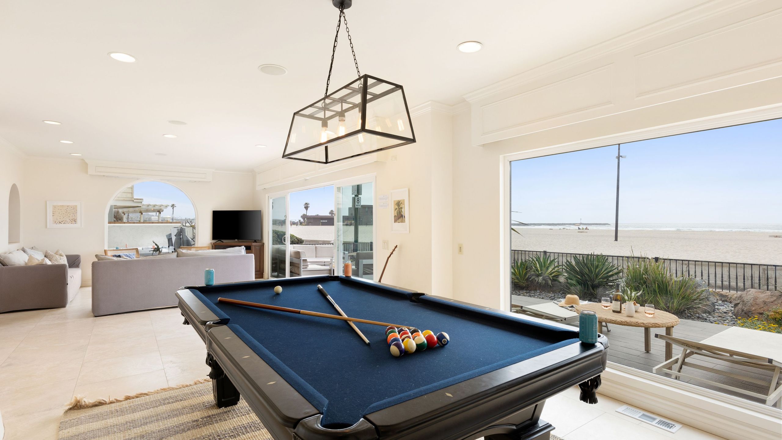 Shoreline | Spectacular Beachfront Home w/ Fire Pit, Spa & Pool Table | Photo 7