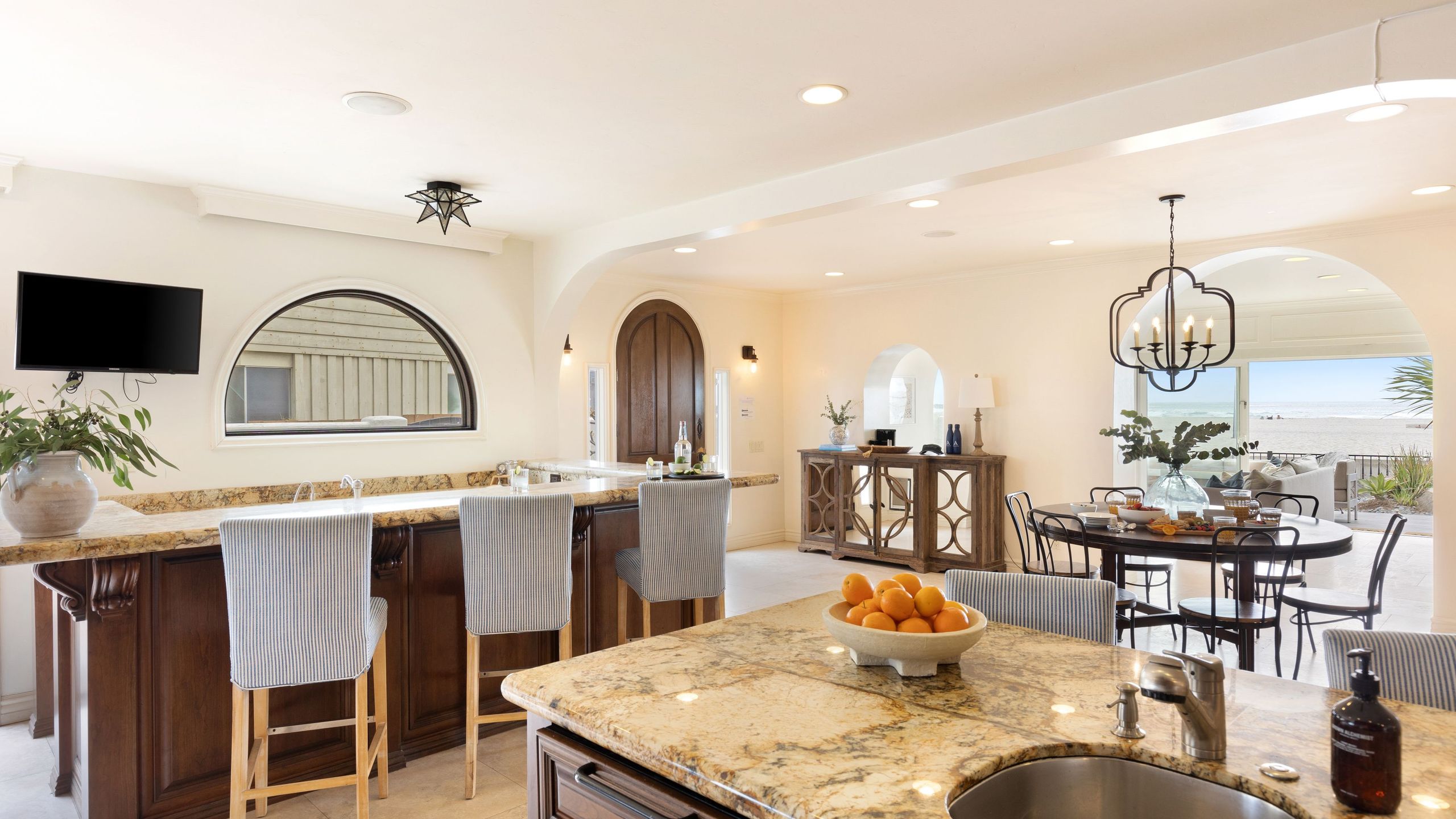 Shoreline | Spectacular Beachfront Home w/ Fire Pit, Spa & Pool Table | Photo 19