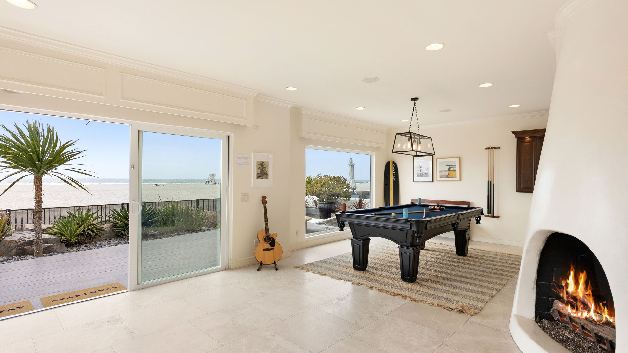Shoreline | Spectacular Beachfront Home w/ Fire Pit, Spa & Pool Table | Photo 6