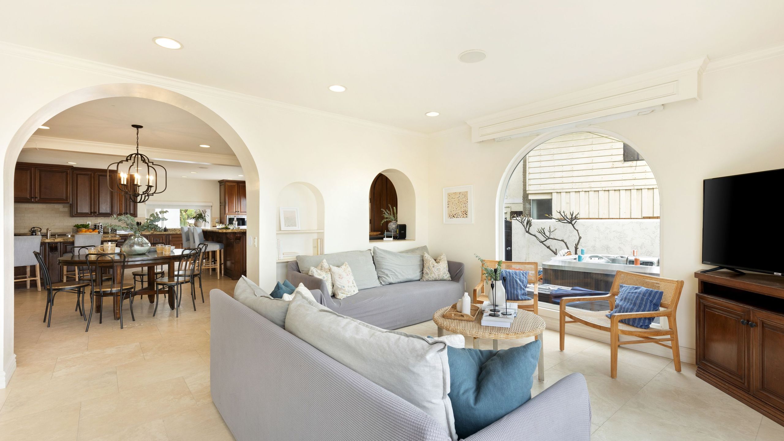 Shoreline | Spectacular Beachfront Home w/ Fire Pit, Spa & Pool Table | Photo 14