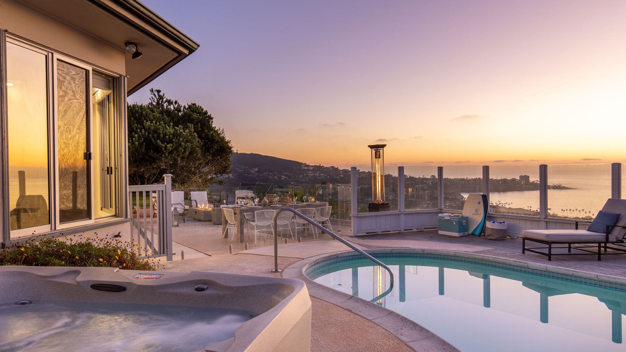 Stunning Estate w/ Ocean View, Pool, Spa, Bocce • Sleeps 20 | Vista | Photo 5